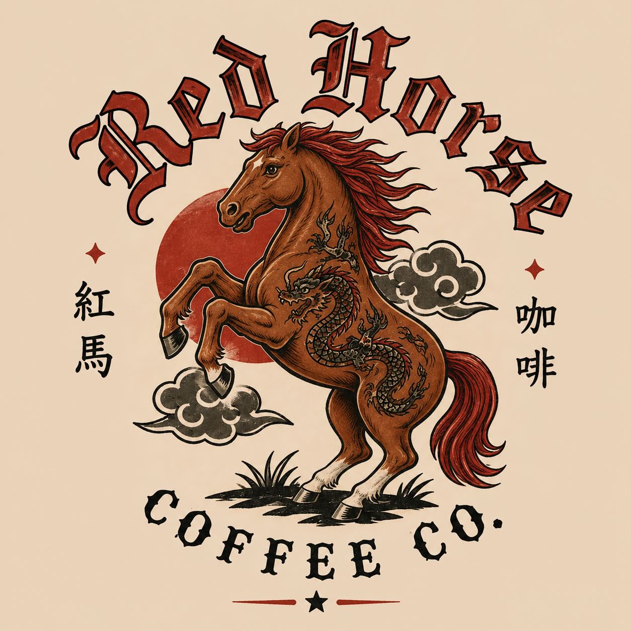 Red Horse Coffee Co. logo